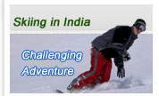 Skiing in India